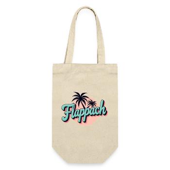 Flappach Palm Trees Retro Summer - Gift Bag for Bottles - nature - Front