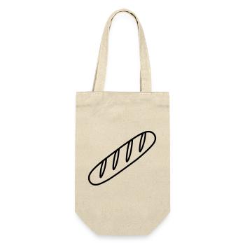 wand - Gift Bag for Bottles - nature - Front