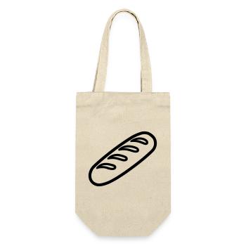 wand - Gift Bag for Bottles - nature - Front