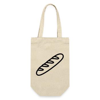 wand - Gift Bag for Bottles - nature - Front
