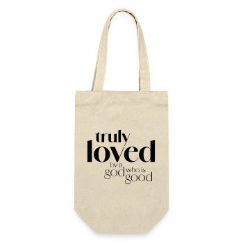 TrulyLoved - Geschenkbeutel für Flaschen - Natur - Vorne