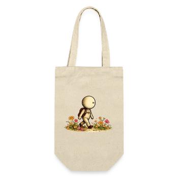 The Little Thought | Hikers - Gift Bag for Bottles - nature - Front