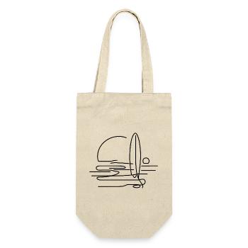 Croquis de surf - Sac à bouteille - nature - Devant