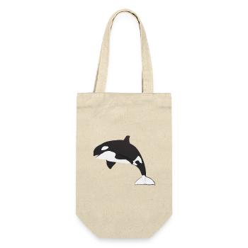 Orca – Puissant Chasseur des Océans - Sac à bouteille - nature - Devant