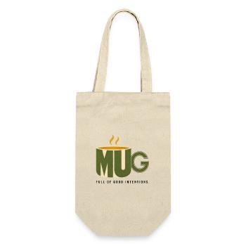 MUG – Plein de bonnes intentions - Sac à bouteille - nature - Devant