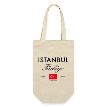 Istanbul Turquie Coordonnées Souvenir de voyage - Sac à bouteille - nature - Devant