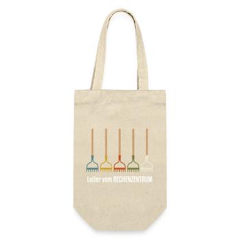Rechenzentrum Gartenarbeit Landschftsgärtner - Geschenkbeutel für Flaschen - Natur - Vorne