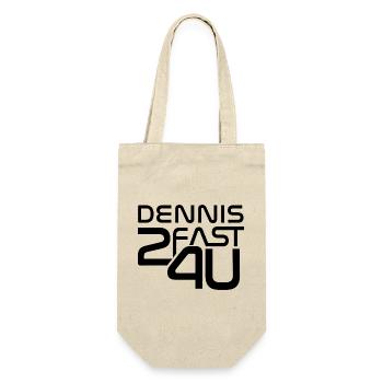 Dennis - Geschenkbeutel für Flaschen - Natur - Vorne