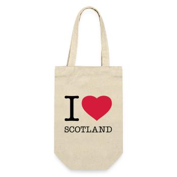 J’AIME L’ÉCOSSE Schottland - Sac à bouteille - nature - Devant