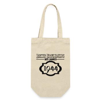 Beste Erfindung des Jahres 1944 Geschenk - Geschenkbeutel für Flaschen - Natur - Vorne