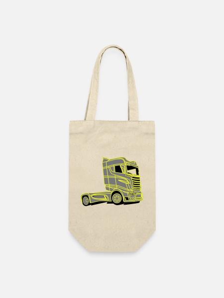 V8 Super R1000 Vabis Truck - Gift Bag for Bottles - nature