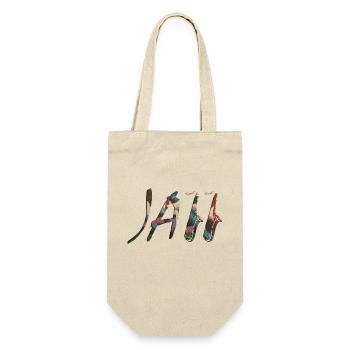 Jazz - Geschenkbeutel für Flaschen - Natur - Vorne