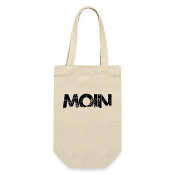 MOIN - Geschenkbeutel für Flaschen - Natur - Vorne