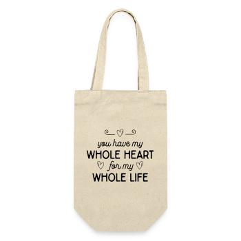Romantic declaration of love - Gift Bag for Bottles - nature - Front
