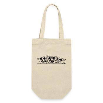 Lunettes de soleil Funny Pig Crew - Sac à bouteille - nature - Devant