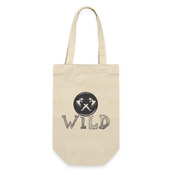 Icône de l’outil Wild Axe Icône du logo Emblème graphique - Sac à bouteille - nature - Devant