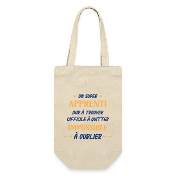 Un super apprenti dur a trouver - Sac à bouteille - nature - Devant