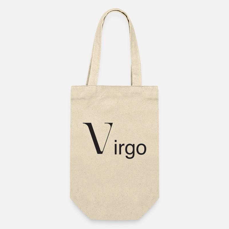 SZ Virgo - Geschenkbeutel für Flaschen - Natur