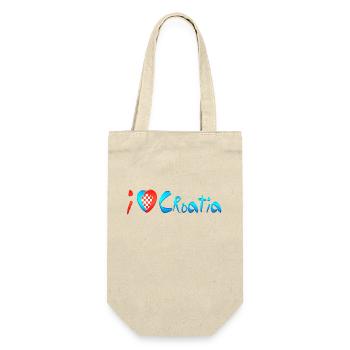 Croatia hrvatska croatia hrv travel europe zagreb - Gift Bag for Bottles - nature - Front