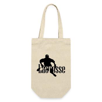 lacrosse - Gift Bag for Bottles - nature - Front