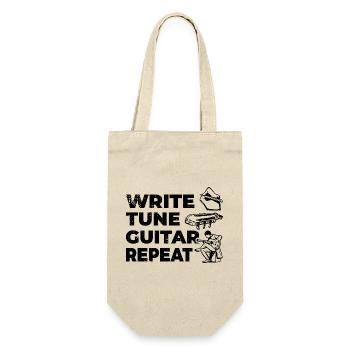 L’amour du guitariste - Sac à bouteille - nature - Devant