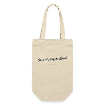 I'm not late - Gift Bag for Bottles - nature - Front