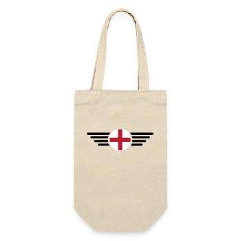 Angleterre Essence T-shirt - Sac à bouteille - nature - Devant