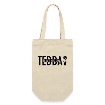 TEDDAY 2 - Geschenkbeutel für Flaschen - Natur - Vorne