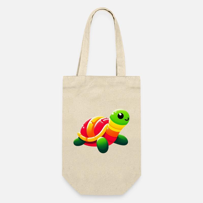 Schildkröte - Geschenkbeutel für Flaschen - Natur