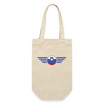 I Love Slovenia, Elegance Style Design T-Shirt - Gift Bag for Bottles - nature - Front