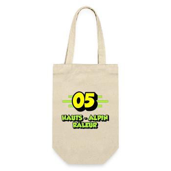 Hochalpiner Nörgler - Geschenkbeutel für Flaschen - Natur - Vorne