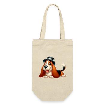 basset 7 - Sac à bouteille - nature - Devant