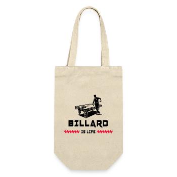 Le billard c'est la vie - Sac à bouteille - nature - Devant