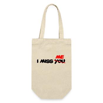 Je me manque, tu ne me manques pas - Sac à bouteille - nature - Devant