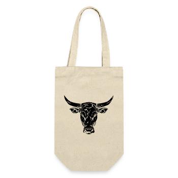 Taureau - Sac à bouteille - nature - Devant