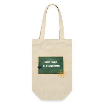 Sweets Otherwise Classwork - Halloween Teacher - Gift Bag for Bottles - nature - Front