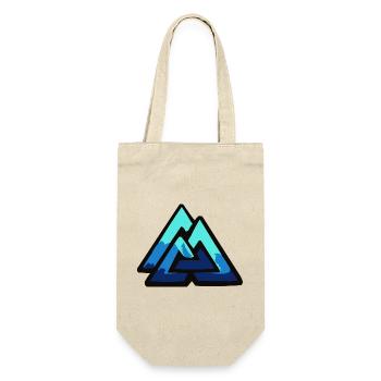 Valknut Wotan Wotan's Knot - Gift Bag for Bottles - nature - Front
