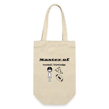 Maîtrise en connaissances du football - Sac à bouteille - nature - Devant