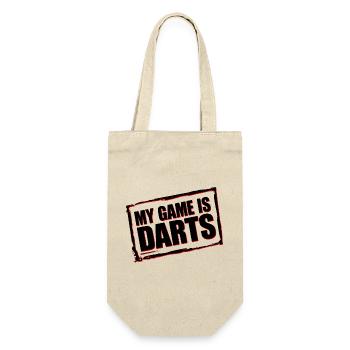 Sweat à capuche et t-shirt amusants de fléchettes pour les fans de fléchettes - Sac à bouteille - nature - Devant