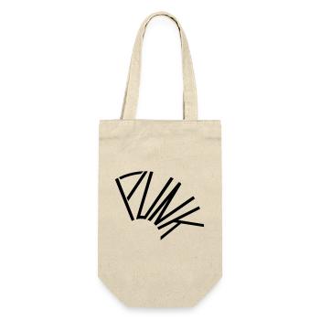 PUNK - Gift Bag for Bottles - nature - Front
