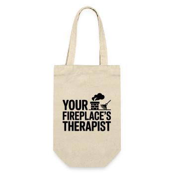 Chimney sweep funny saying chimney sweep - Gift Bag for Bottles - nature - Front