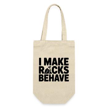 Stonemason funny saying - Gift Bag for Bottles - nature - Front
