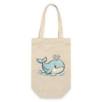 Small Blue Whale Splash Animal - Gift Bag for Bottles - nature - Front