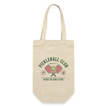 Club de pickleball où le Dink est le roi drôle - Sac à bouteille - nature - Devant