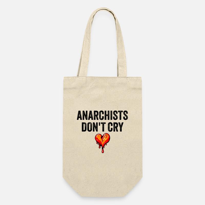 anarchists don't cry - Gift Bag for Bottles - nature