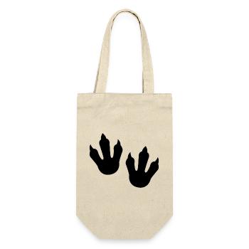 Empreintes de dinosaures - Sac à bouteille - nature - Devant