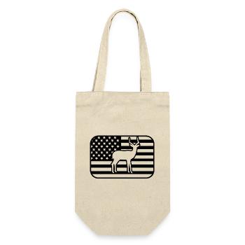 Antelope USA Flag - Gift Bag for Bottles - nature - Front