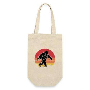 Bigfoot Antelope Vintage Humor - Gift Bag for Bottles - nature - Front