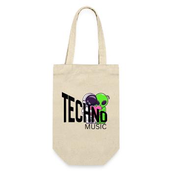 Alien Hug Duo Neon Glow - Gift Bag for Bottles - nature - Front