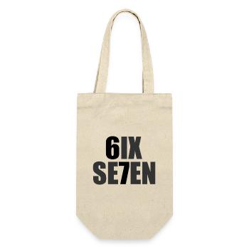 Six Seven - 67 - Faute de frappe - Mème - Basket - 6-7 - Sac à bouteille - nature - Devant
